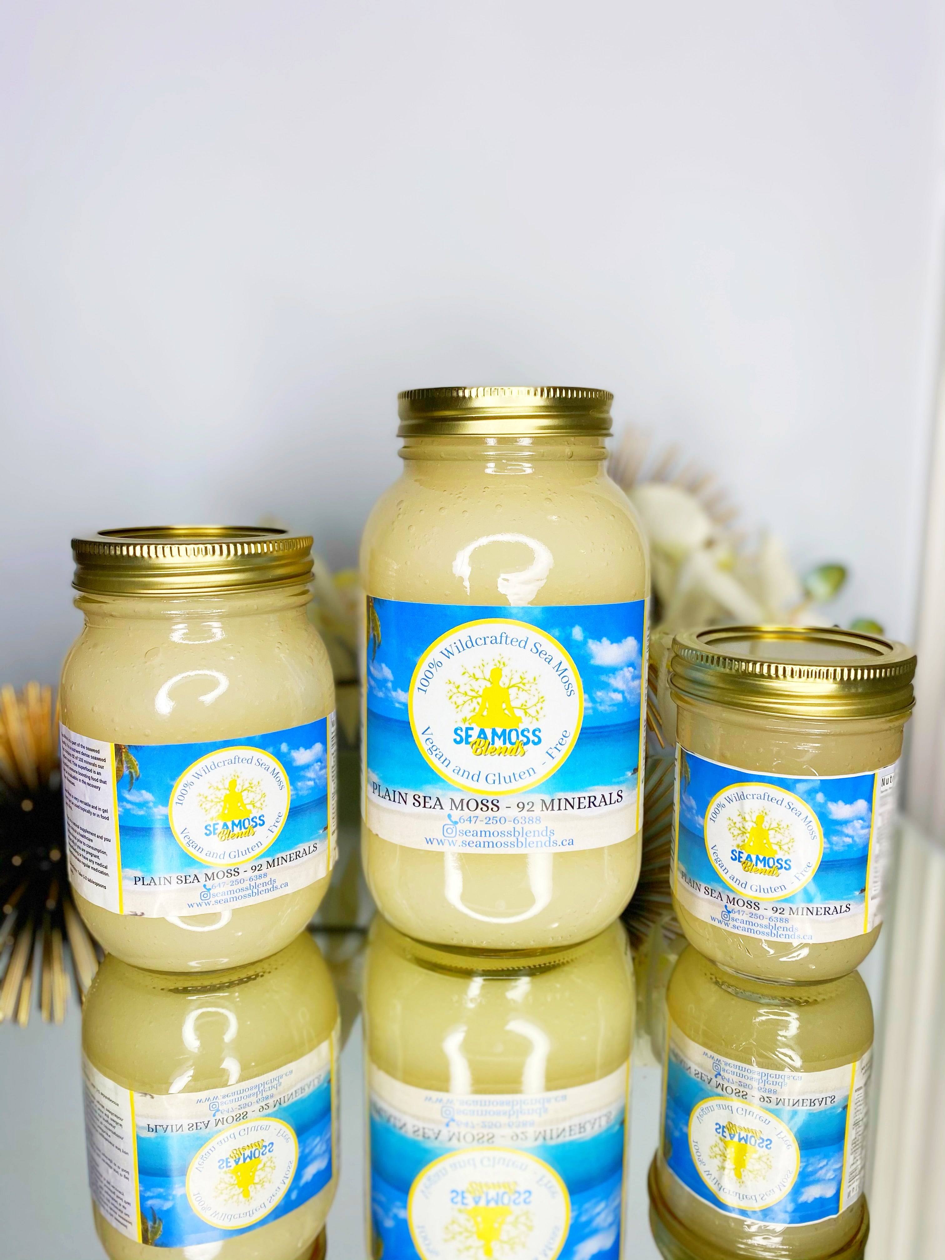 Sea Moss Gel Seamoss Blends