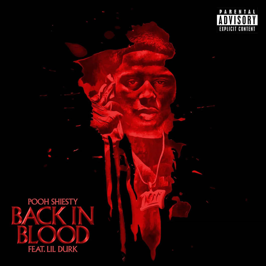 Album Cover Pooh Shiesty Back In Blood Featuring Lil Durk Poster Lost Posters