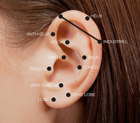 Piercing Oreille Le Guide Complet Nom Cicatrisation Bijoux