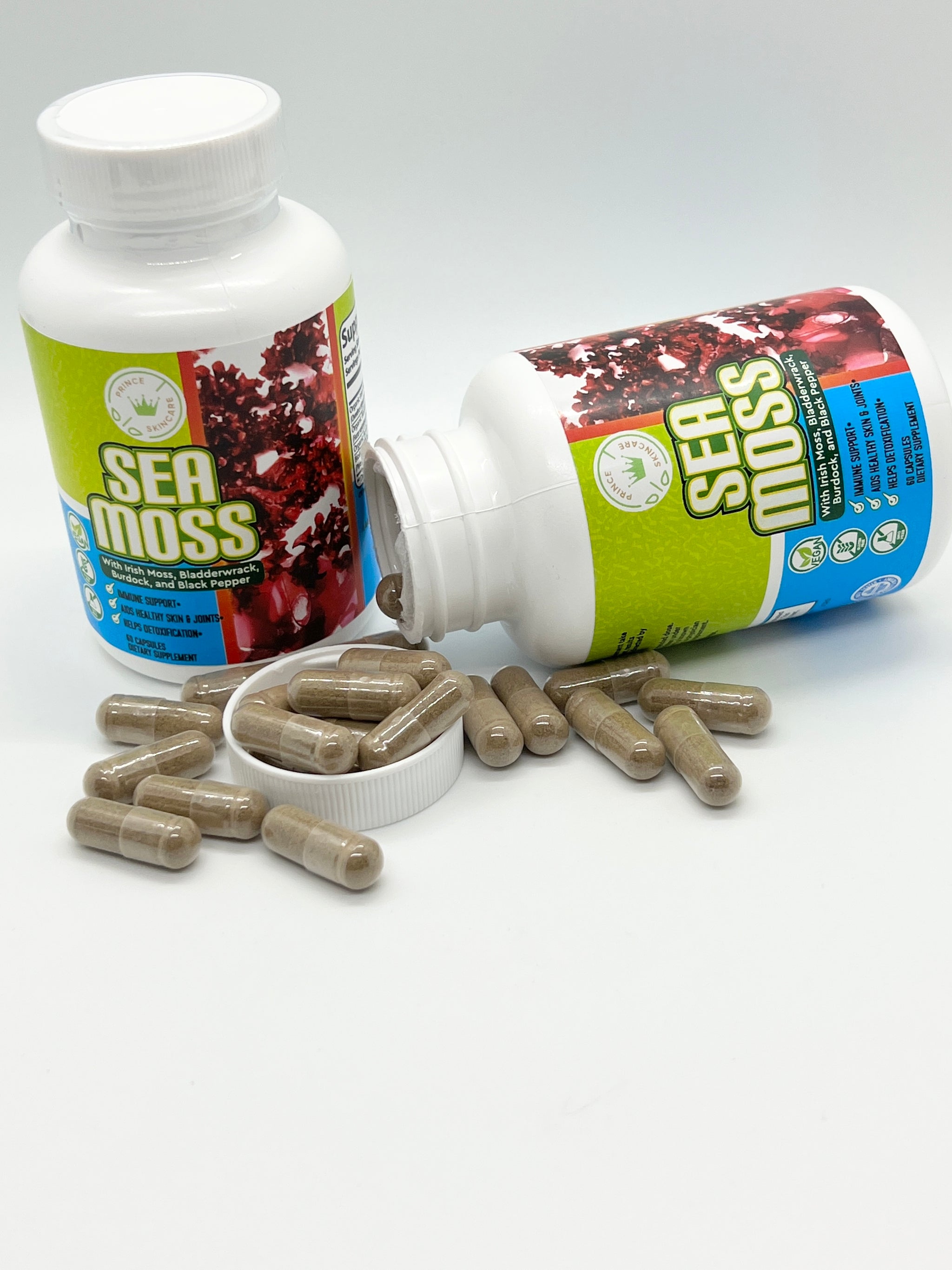 Sea Moss Capsules Prince Skincare