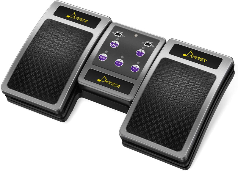 Donner Wireless Page Turner Pedal For Digital Devices
