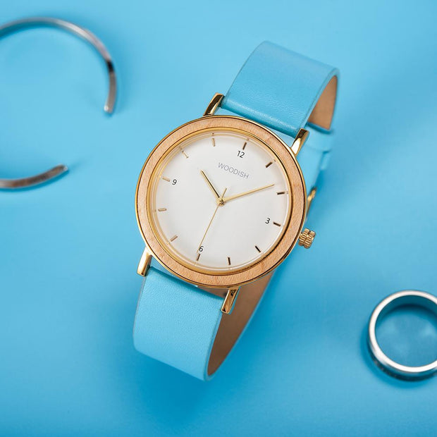 Women S Amelie Maple Watch T021 3 Woodishsa