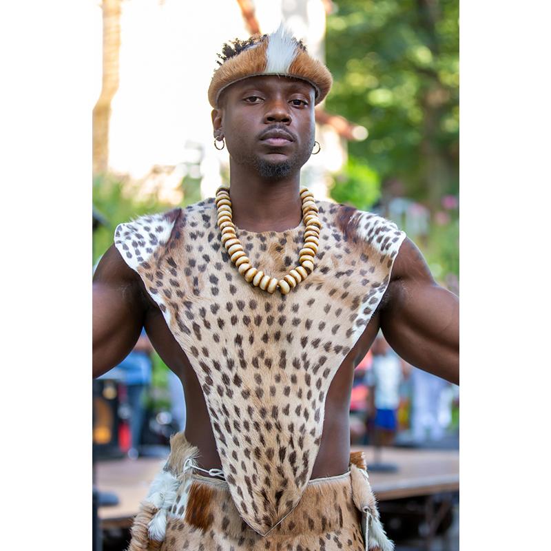 Traditional Zulu Warrior Headband Luangisa African Gallery