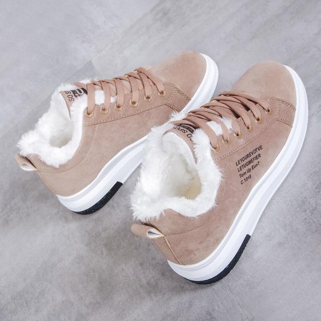 Lace Gefutterte Sneaker Zemonia