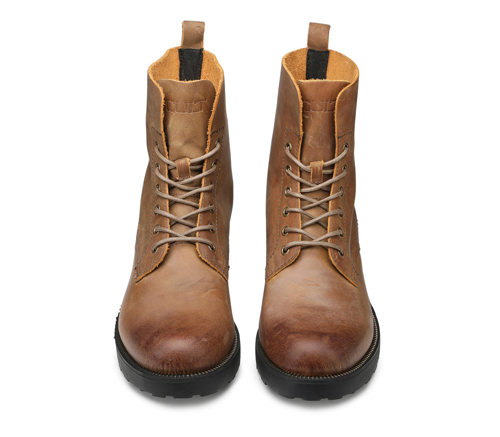 Anfibi Da Uomo In Pelle Marrone Cult Official