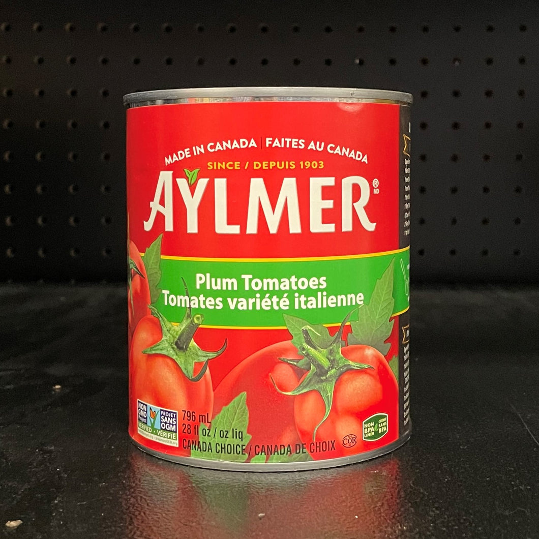 Aylmer Plum Tomatoes 796ml Weykowen Foods