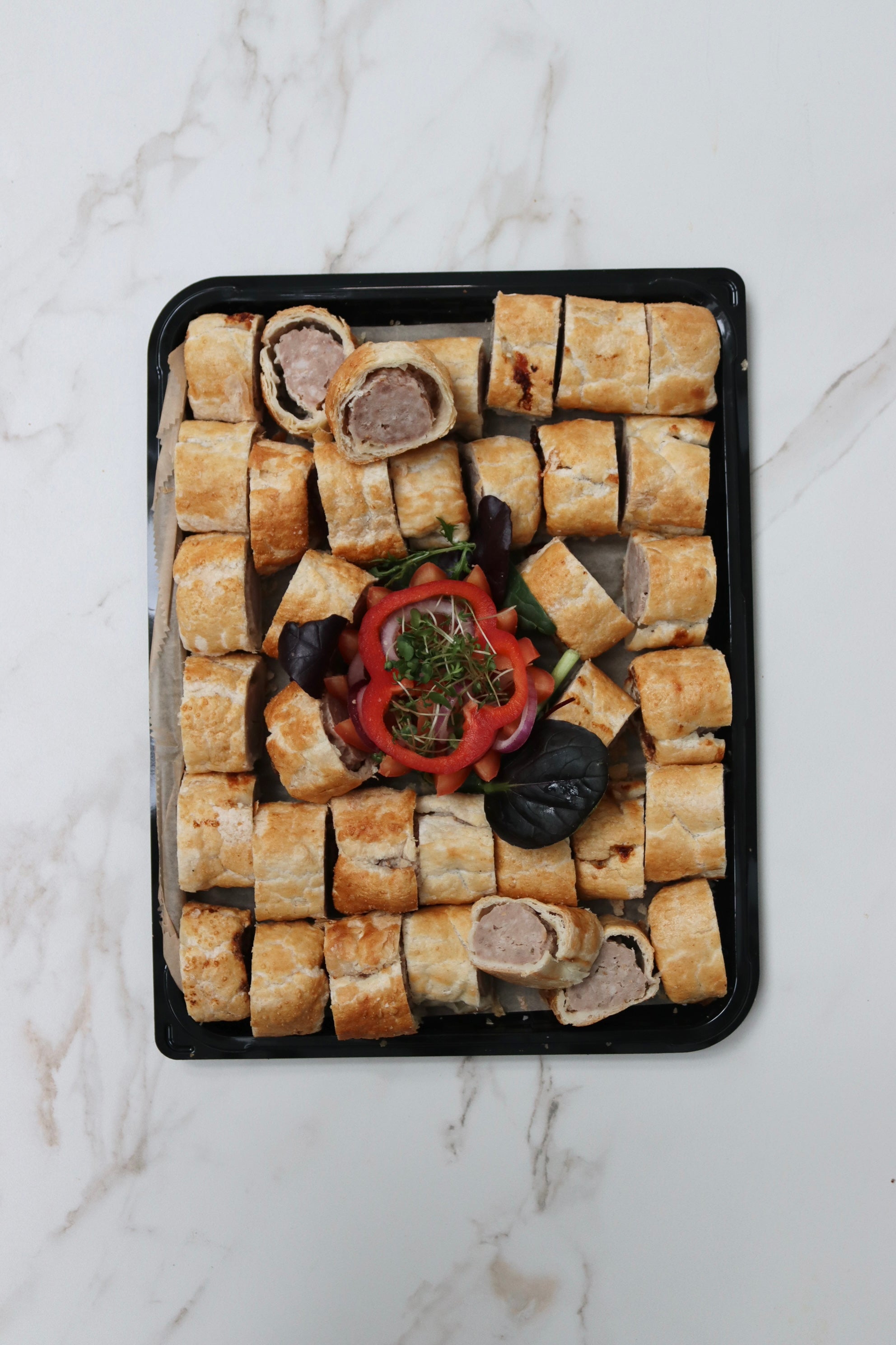 36 Piece Sausage Roll Platter Worzals