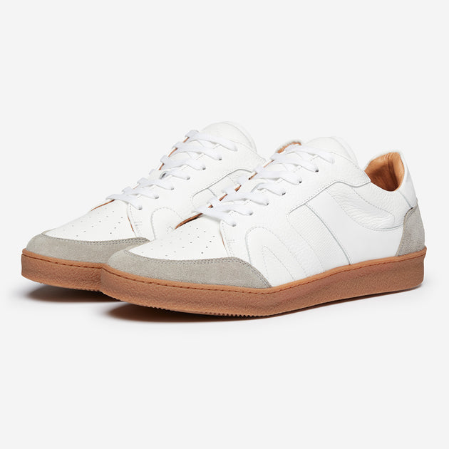 How To Clean Your White Leather Trainers Oliver Sweeney