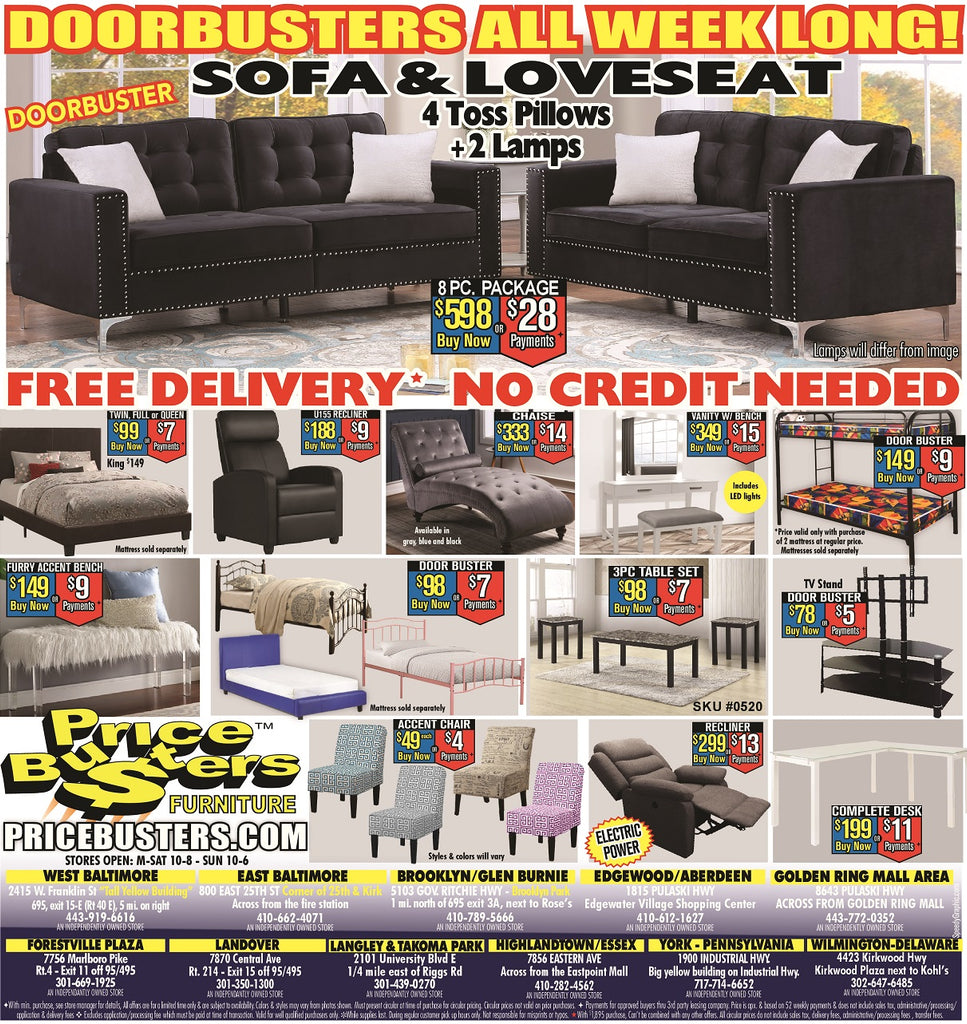 Black Friday Furniture Sale In Maryland