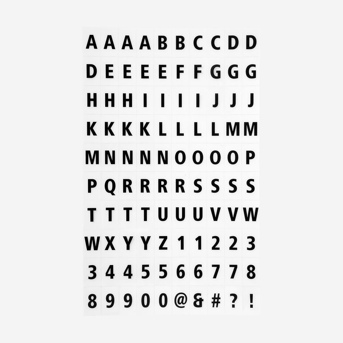 Leuchtbuchstaben A4 0 50 Flying Tiger Copenhagen