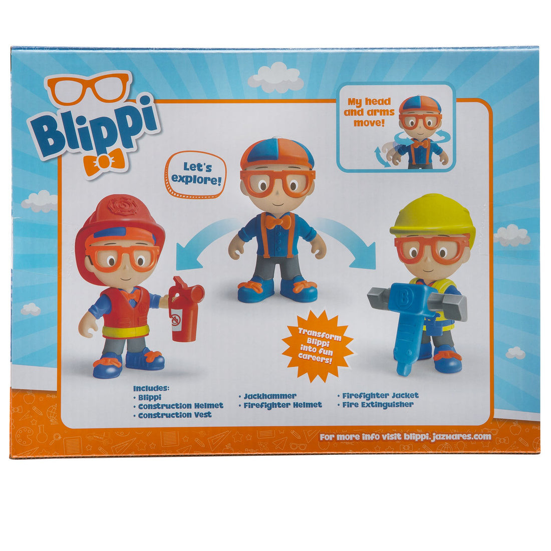 Blippi Job Explorer Official Moonbug Store Cocomelon And Blippi