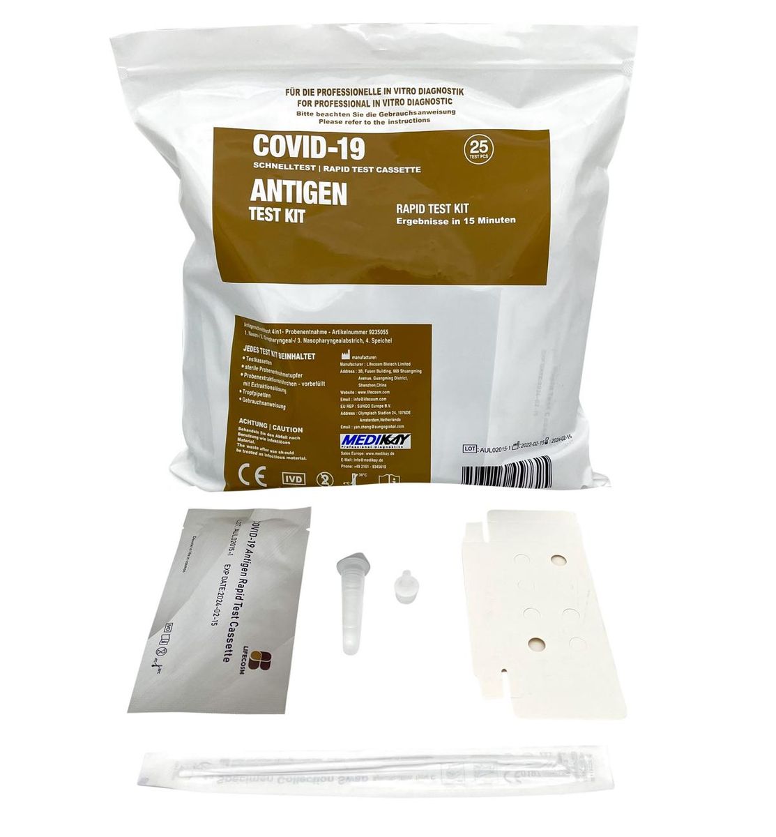 Lifecosm Biotech Limited Covid 19 Rapid Test Cassette Antigen Test Kit Mucmedi De