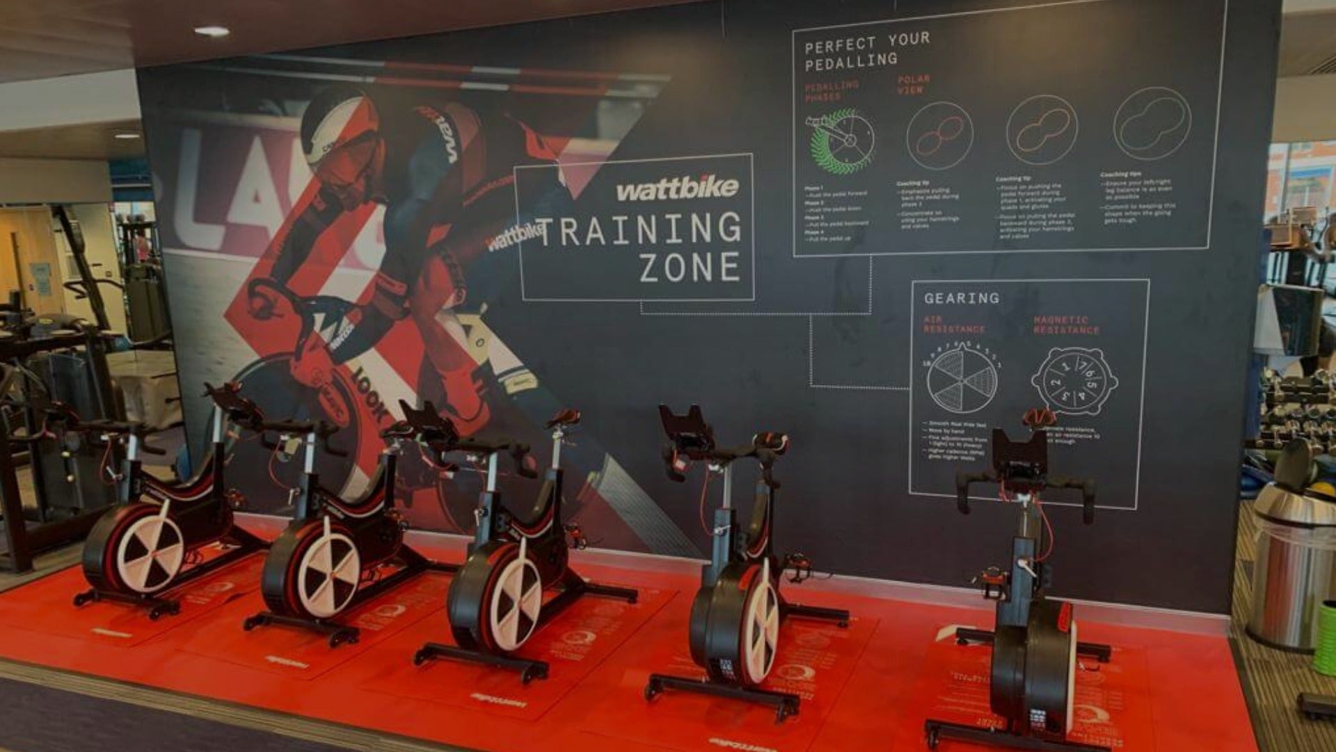 Nuffield Health Install Wattbike Zone At Barclay S Wattbike Commercial