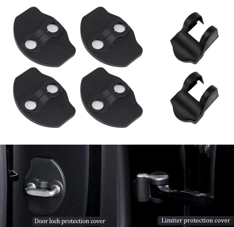 Tesla Model 3 Model Y Door Lock Protector Cover Door Stopper Cover Lat