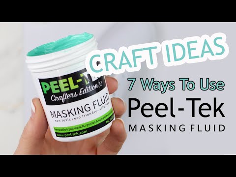 Peel Tek Crafter S Edition Masking Fluid 4oz Peel Tek Llc