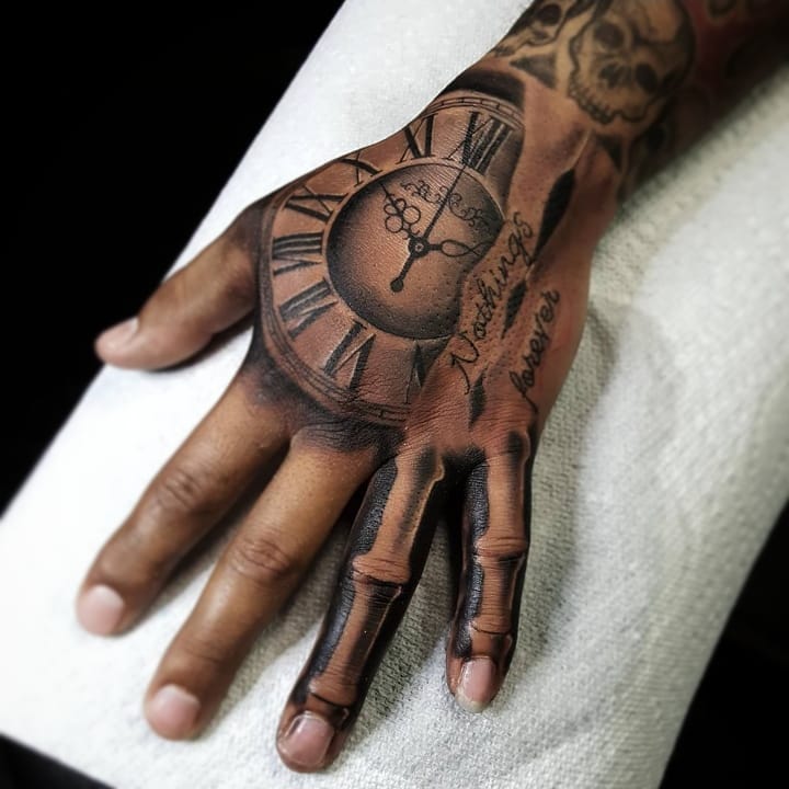 Les Tatouage Horloge Leurs Signification Et Ou Les Placer Horlogetime