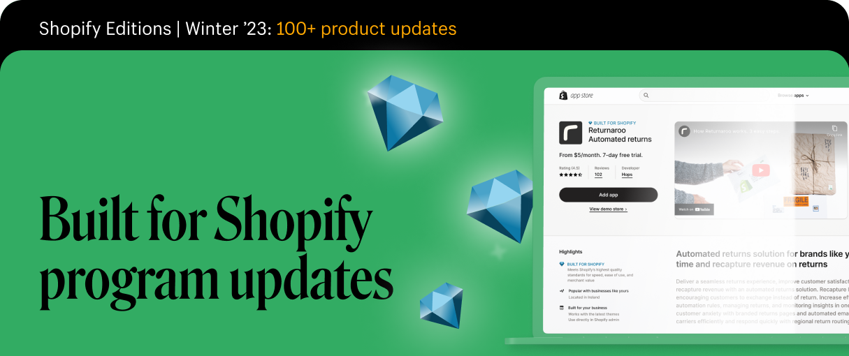 Winter Editions 2023: Built for Shopify