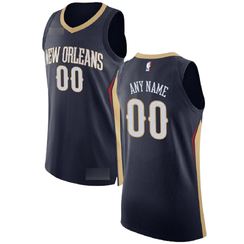 New Orleans Pelicans Blue Jersey Elite Sports Jersey