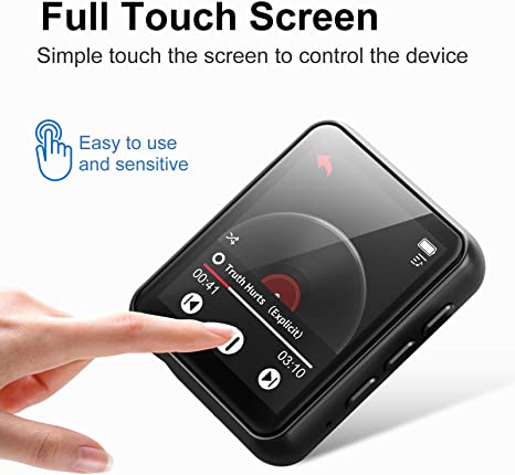 Mp3 Player Bluetooth 5 0 Touch Screen Music Player Portable Mp3 Player Peachimports