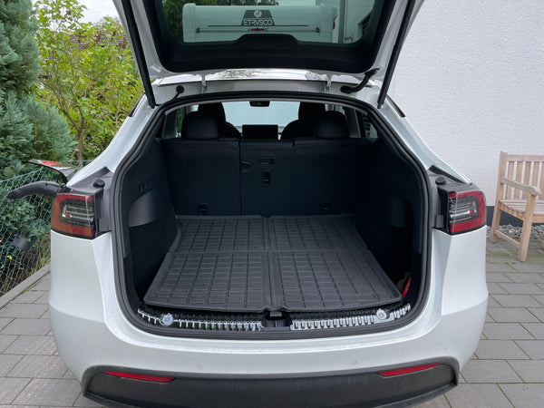 Tesla Model Y Trunk Protective Mat Rectangular Design Trunk Mat E Mobility Shop