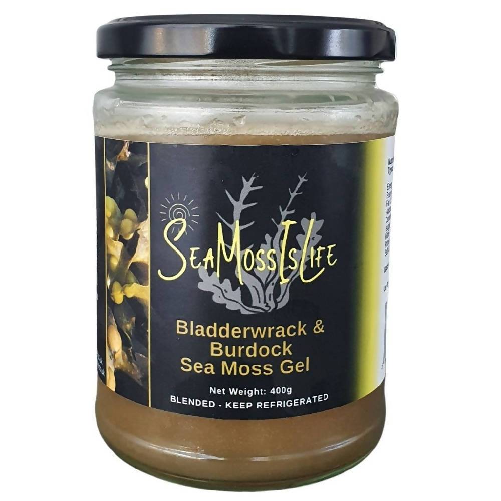 Seamossislife Bladderwrack And Burdock Sea Moss Gel British D Sire