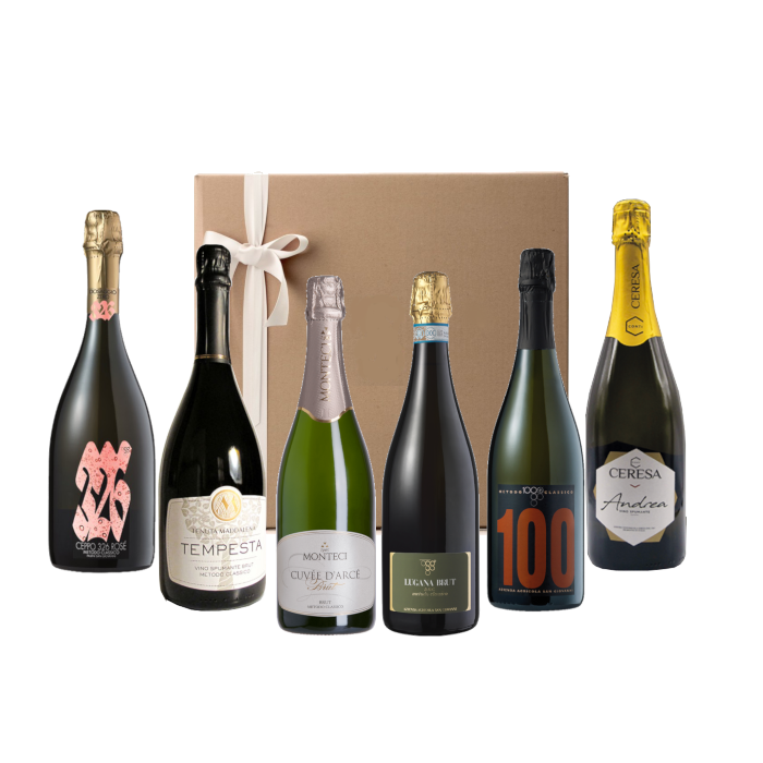 Wine Box Vini Rossi Del Garda Mix Degustazione 6 Vini Del Garda