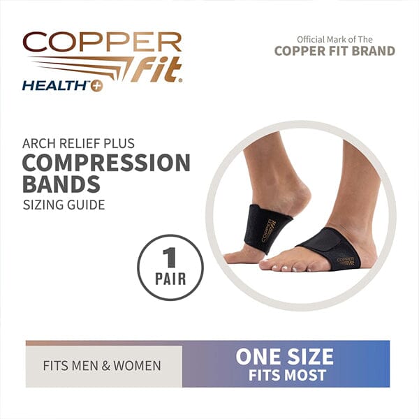 Copper Fit Arch Relief Plus Orthotic Support 1 Pair Showcase