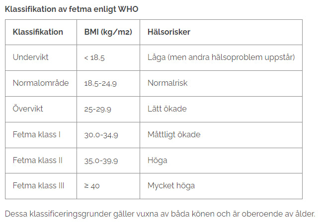 Bmi Ar Inte Hela Sanningen Kuranta Se