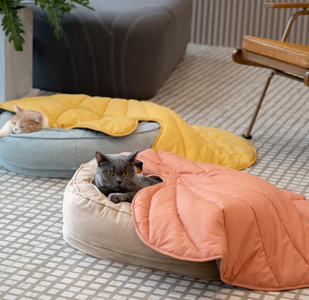 Leaf Shape Dog Blanket Funnyfuzzy Funnyfuzzy