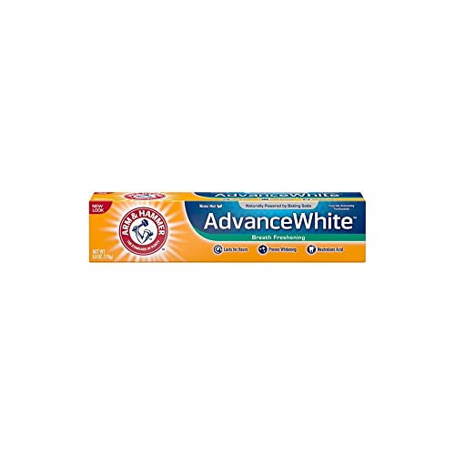 Arm Hammer Advance White Baking Soda Toothpaste Winter Mint 6 Oz P Ninelife Indonesia