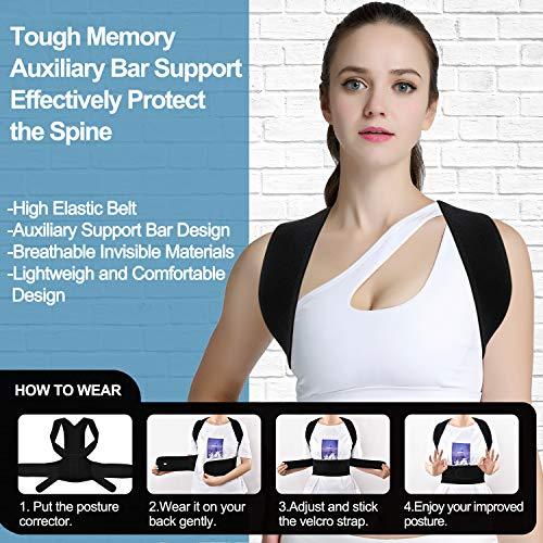 Back Brace Posture Corrector For Men And Women Adjustable Upper Low Ninelife Poland