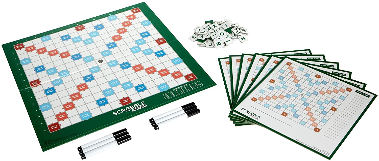 Scrabble Duplicate Board Game Hopkins Of Wicklow