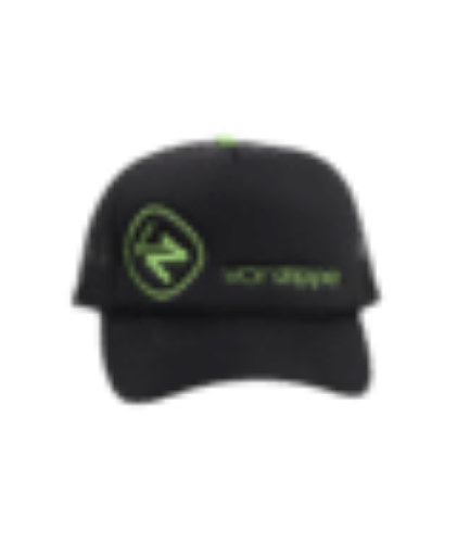 Von Zipper New Moby Classic Trucker Mesh Snapback Cap Hat Fluro Green Mission Beach Workx Store