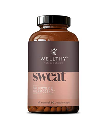 Wellthy Sweat Thermogenic Fat Burner Pills All Natural Metabolism Bo Kate Quin