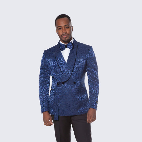 Navy Blue Tuxedos Suits Blazers Perfect Tux