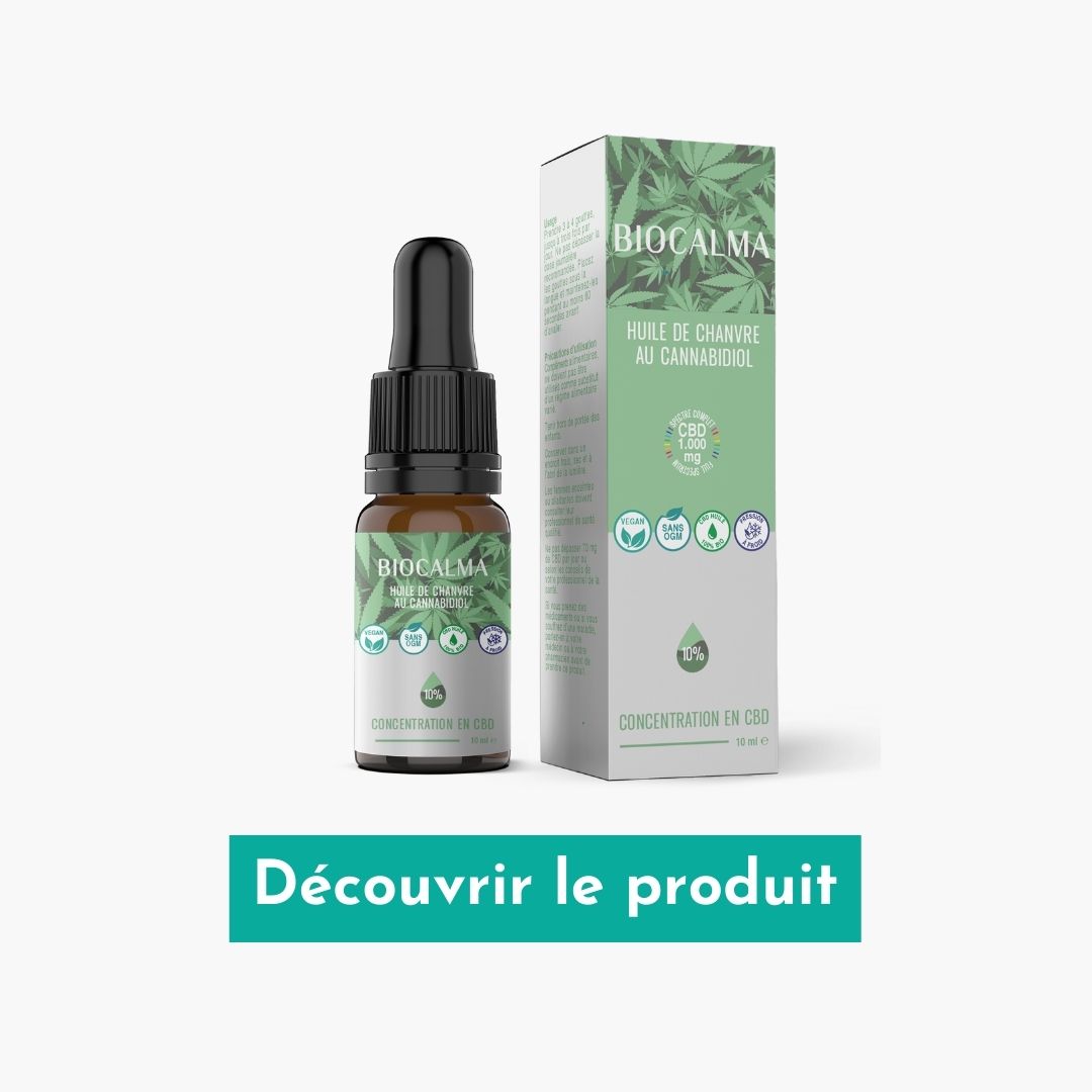 L Effet Immediat De L Huile De Cbd Biocalma