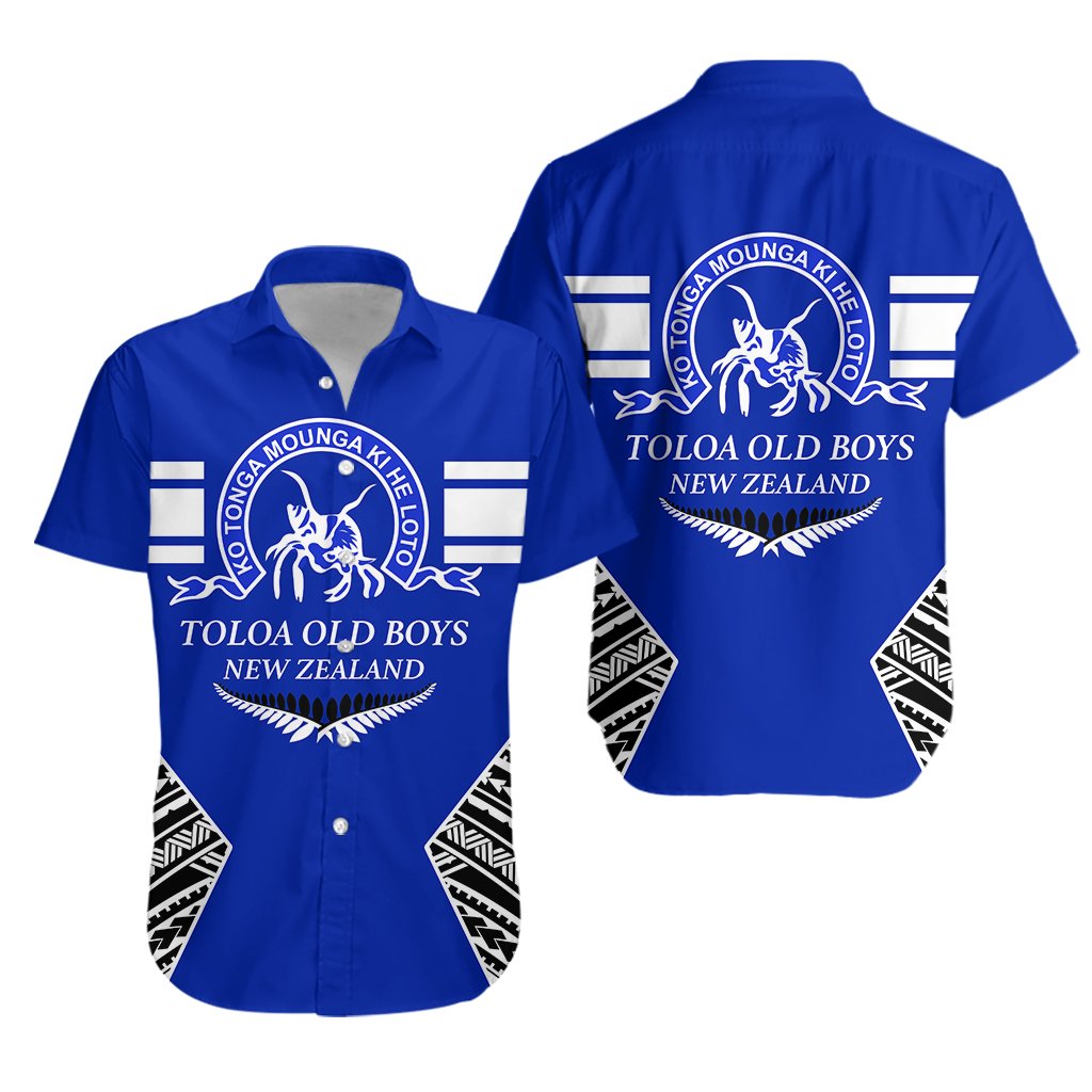 Toloa Old Boys Nz Hawaiian Shirt Polynesian Pride