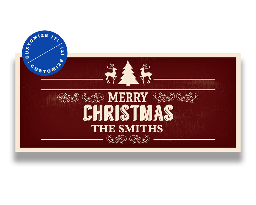 Custom Christmas Garage Door Murals Banner Doorpop