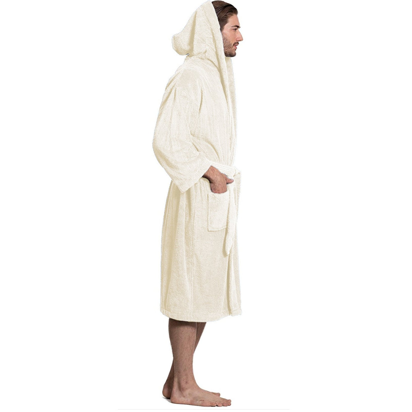 Unisex Organic Spa Bath Robe Slippers Set Takitextile