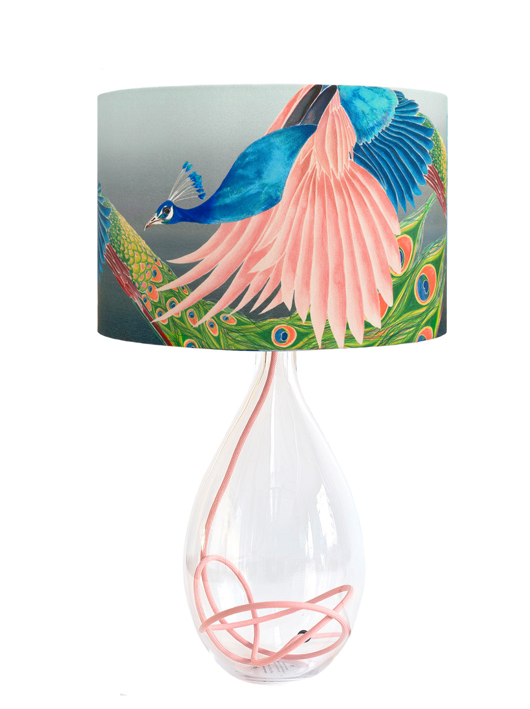 Flying Peacock Lamplarge 4 Flex Colour Options Anna Jacobs