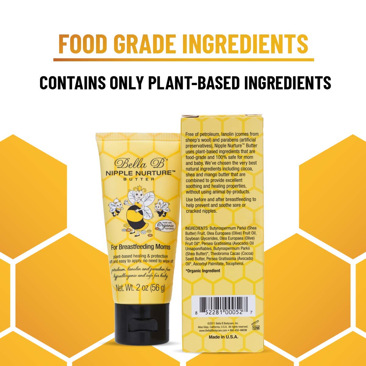 Bella B Mantequilla Para Pezones De 2 Onzas Crema Organica Para Pezo Yaxa Tienda Colombia