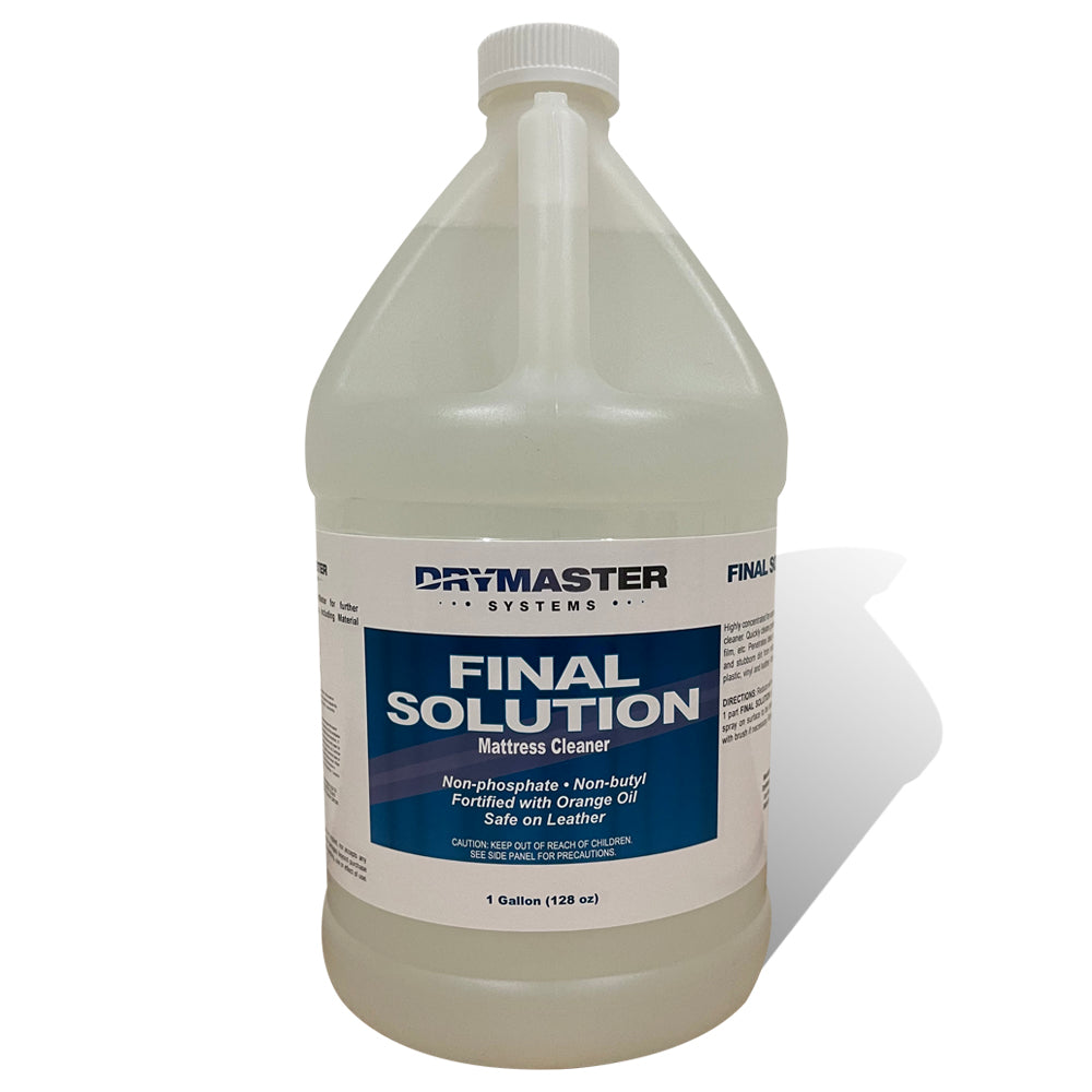 Final Solution Mattress Upholstery Cleaner Drymaster Systems