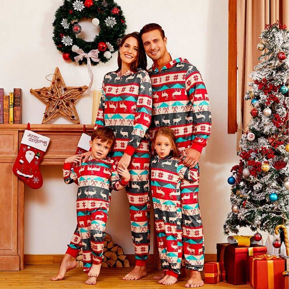 Pigiama Natale Famiglia Multicolore