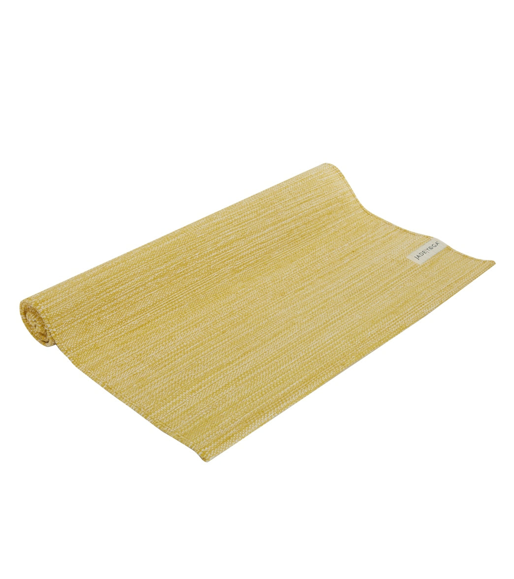 Natural Organic Jade Yoga Organic Cotton Hand Loomed Yoga Mat 72 Livewild