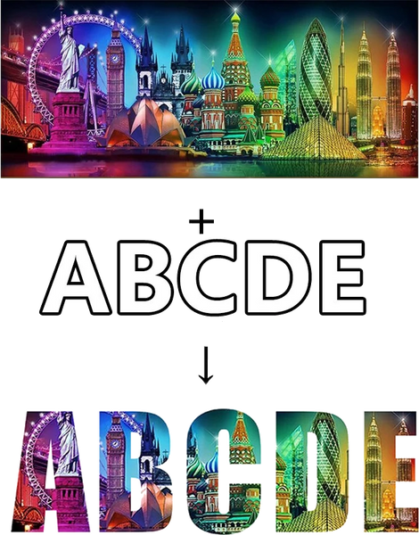 Dein Eigener Schriftzug Name Diamond Painting Kreativsein Shop