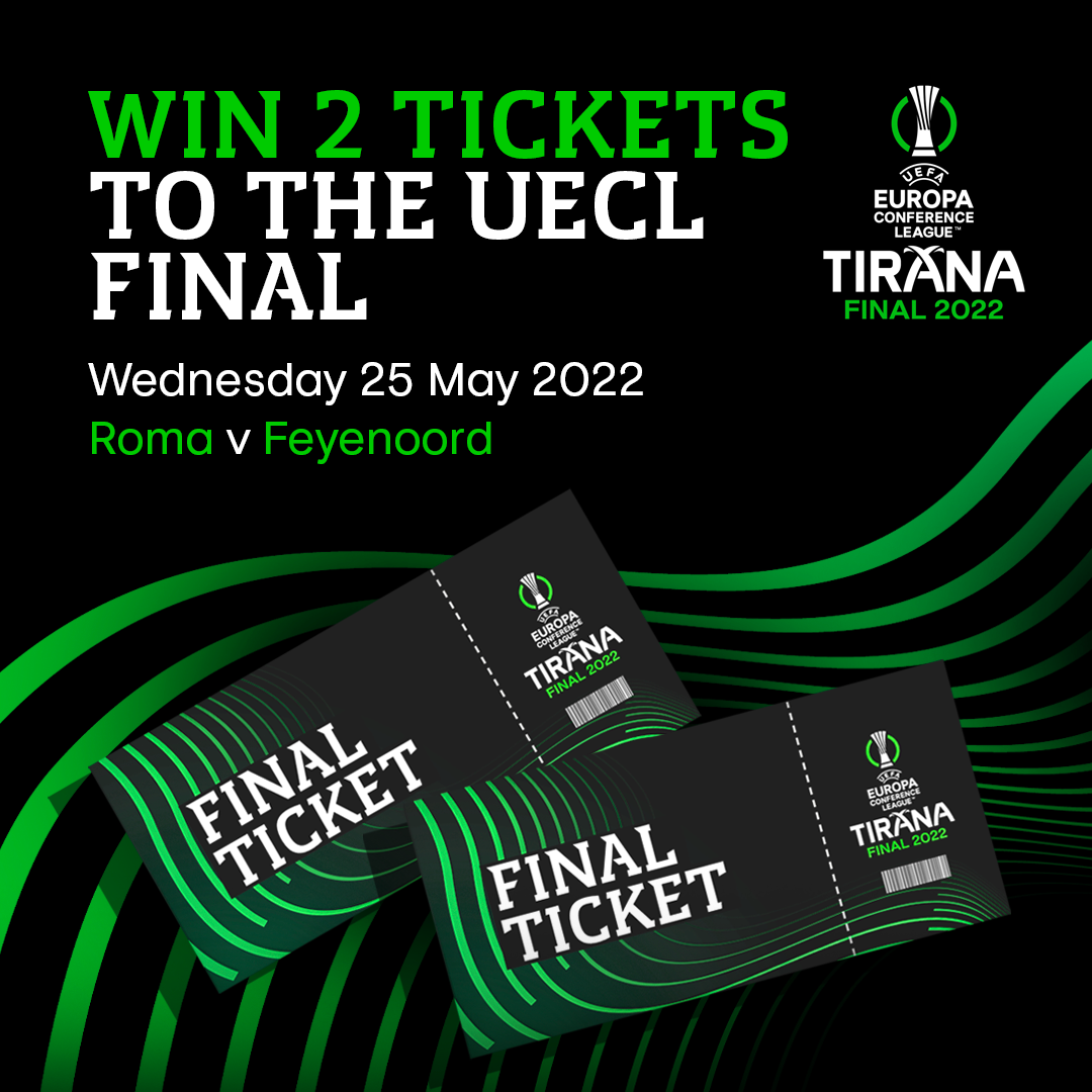 Win 2 Tickets To The Uefa Europa Conference League Final Store Uefa Com