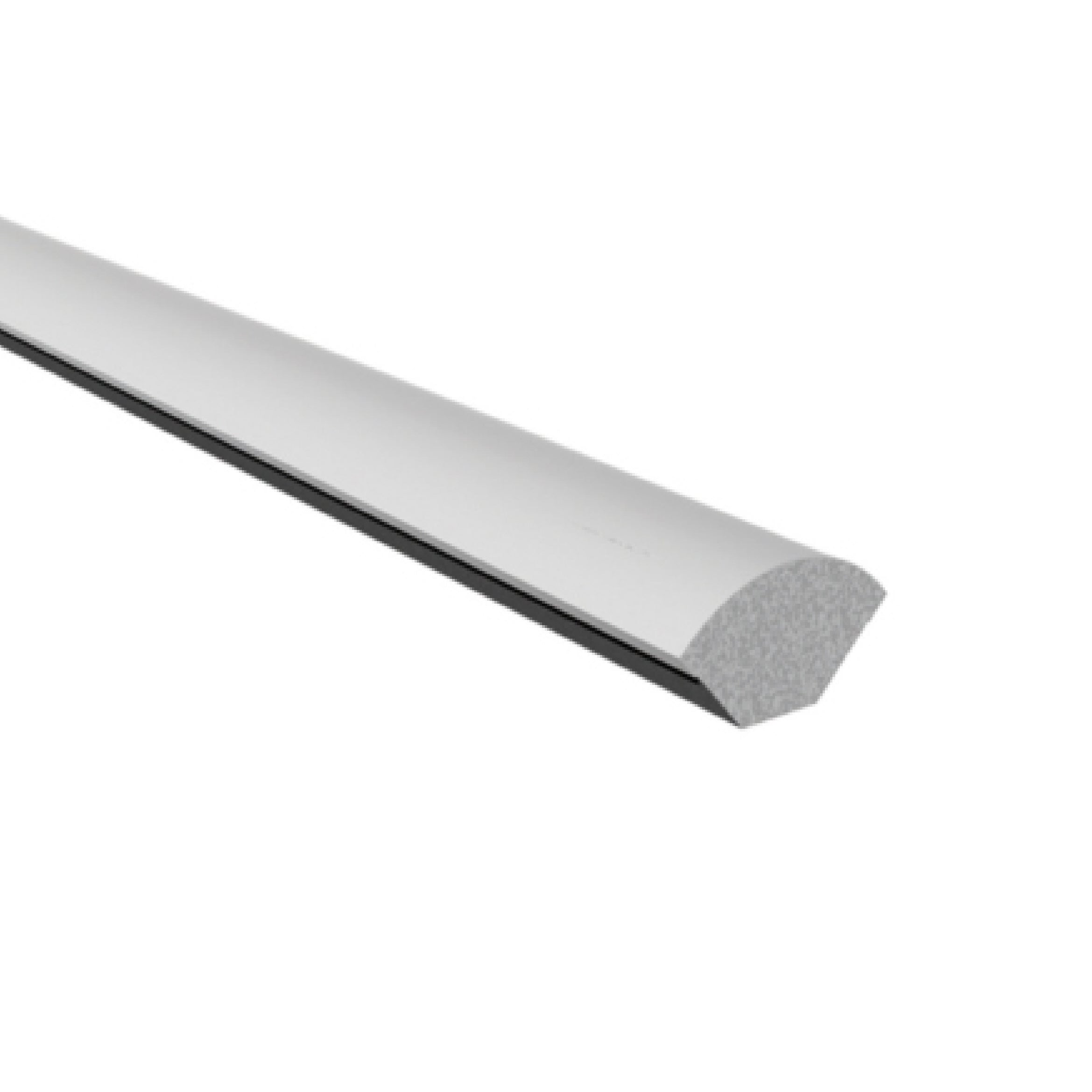 White 1 2 Metre Quadrant Upvc 19mm Window Trim Homesmart