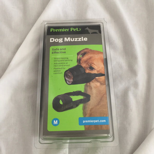 Premier Pet Dog Muzzle Size Med Around The Way Thrift