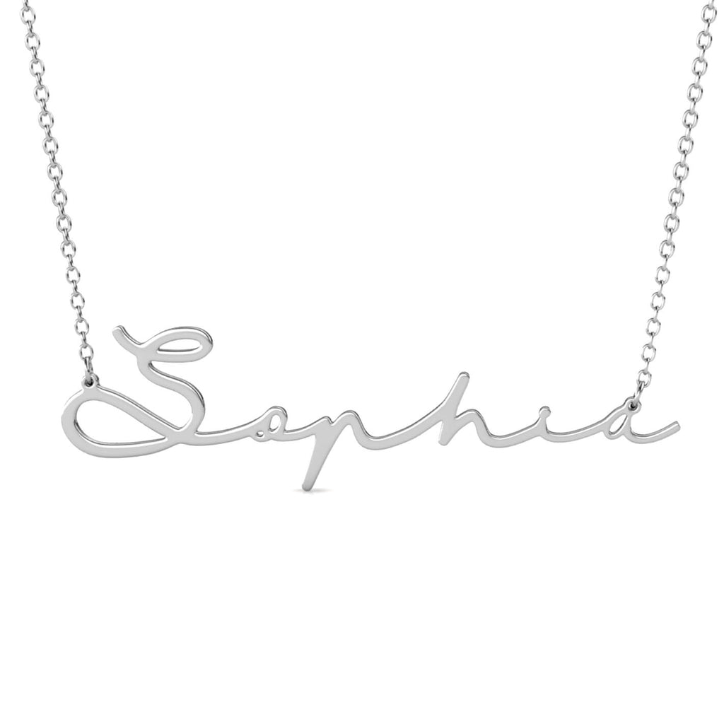 Name Necklace Personalised Name Necklace Gold Ifshe Uk Ifshe Co Uk
