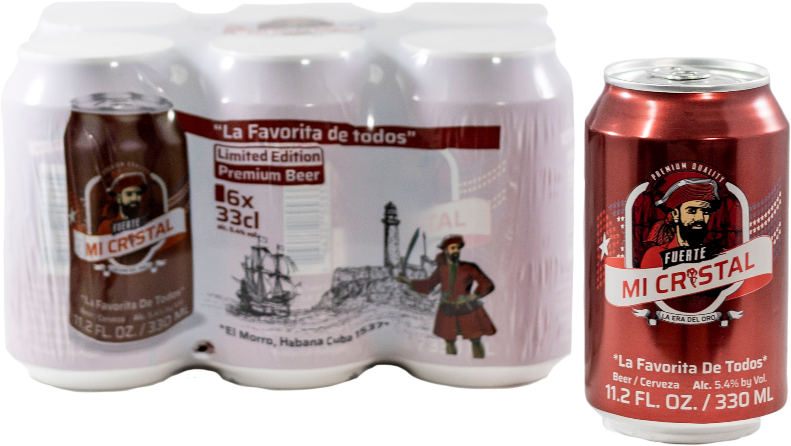 Mi Cristal Fuerte Cans Liquorsplit Coralgables